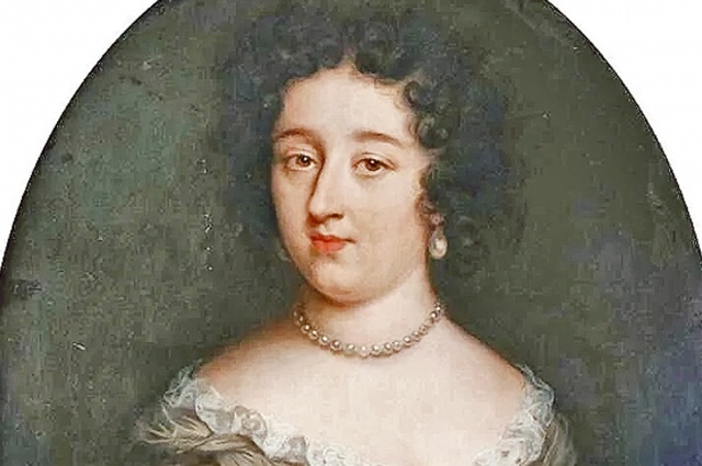 Портрте неизвестной дамы. (Предполагают - Анны Монс)