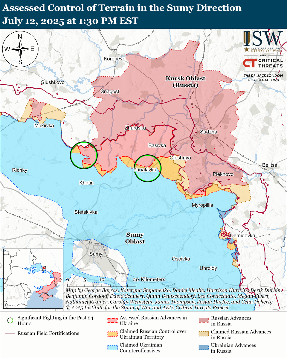 Источник: Американский Институт Изучения Войны. 