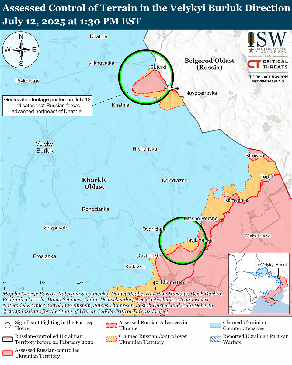 Источник: Американский Институт Изучения Войны. 