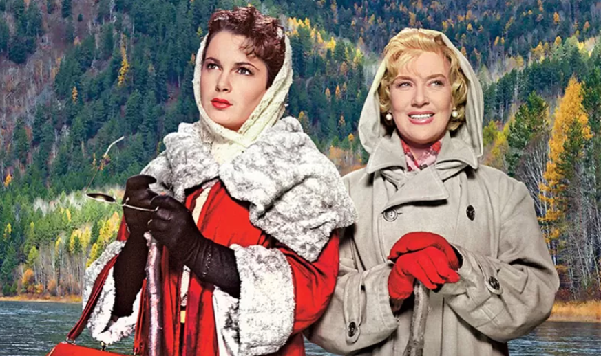 Любовь Орлова с Элиной Быстрицкой в фильме «Русский сувенир», 1960 год