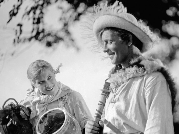 Любовь Орлова с Леонидом Утесовым в фильме «Веселые ребята», 1934 год