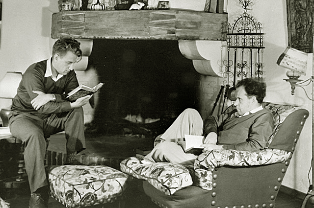 Григорий Александров и Сергей Эйзенштейн в Голливуде, 1932 год