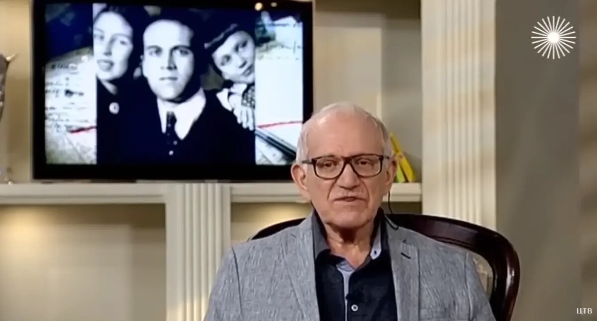    Александр Митта. Фото: кадр эфира ЦТВ на НТВ