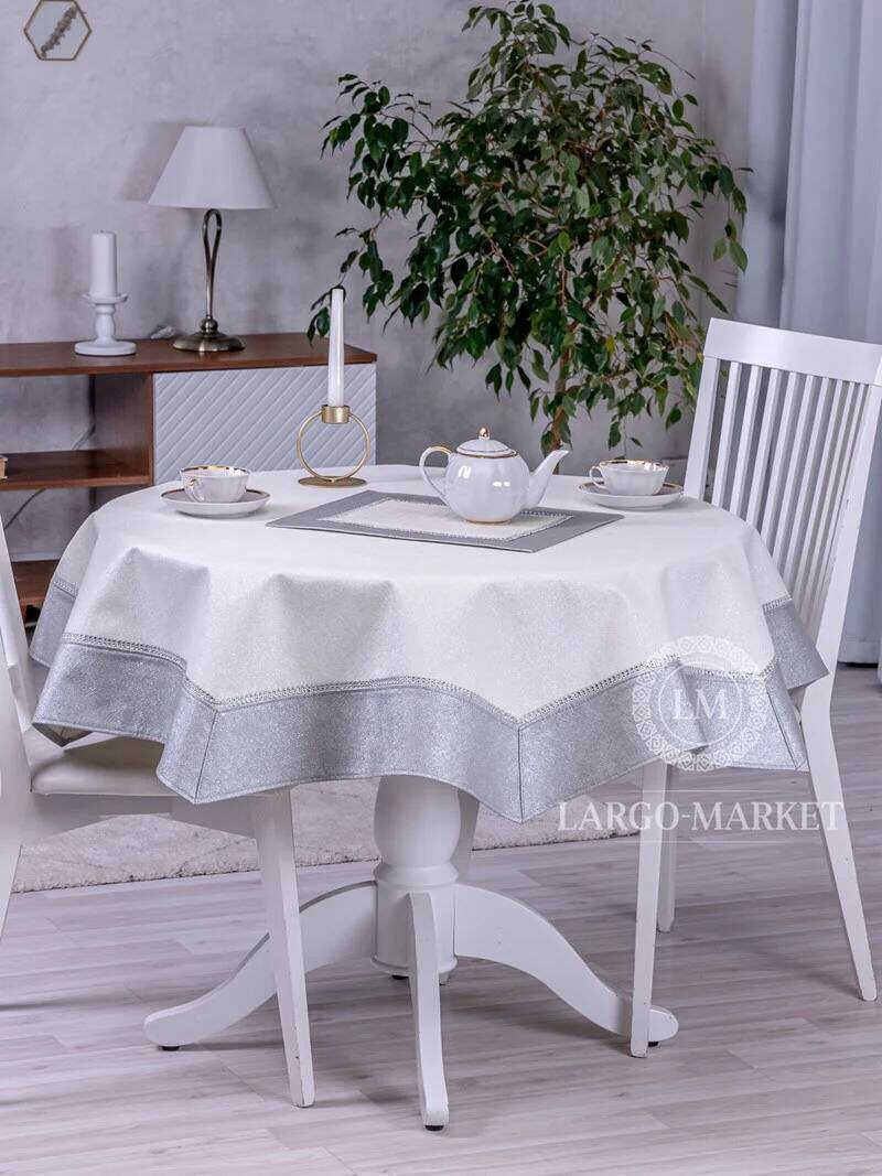 Скатерть из экокожи Ларго-маркет