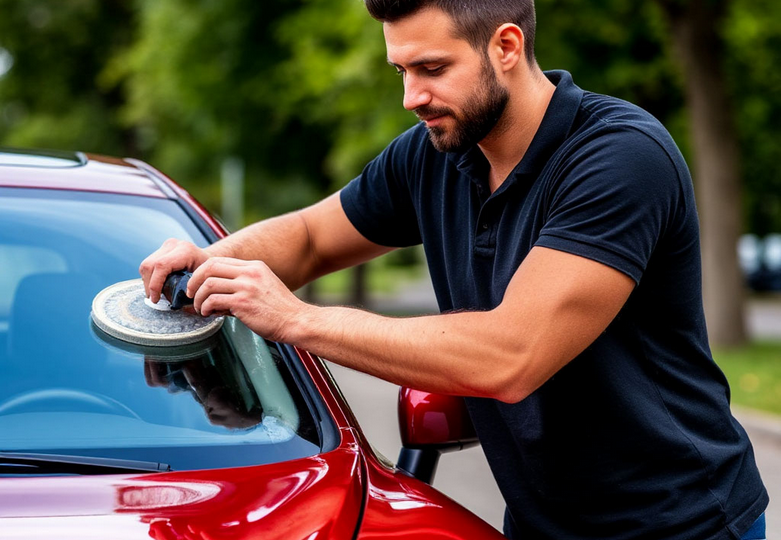 - Денег на хлеб нет, я купил полироль для машины, - с гордостью произнес муж