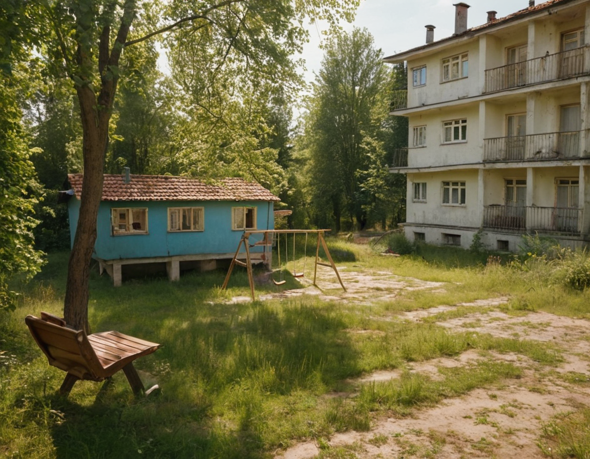 Жуткая, по меркам человейников, пустота