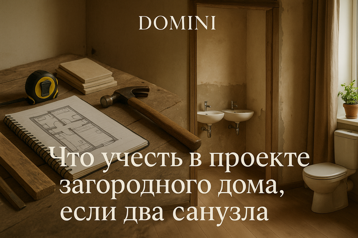    Преимущества двух санузлов в загородном доме: как выбрать планировку