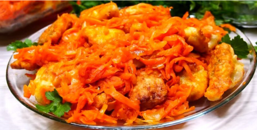 Рыба под маринадом из овощей: тот случай когда маринад съедается быстрее рыбы