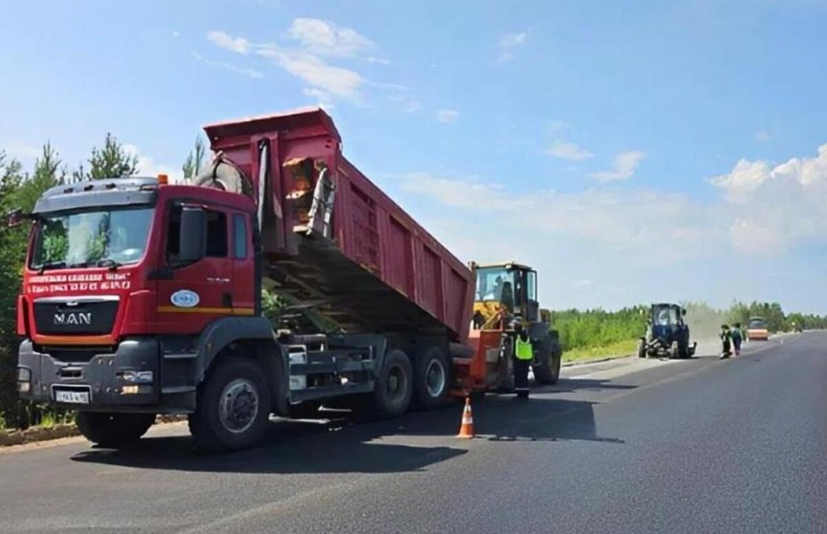    Строительная готовность участка капремонта на трассе Сургут — Нижневартовск достигла 76 %