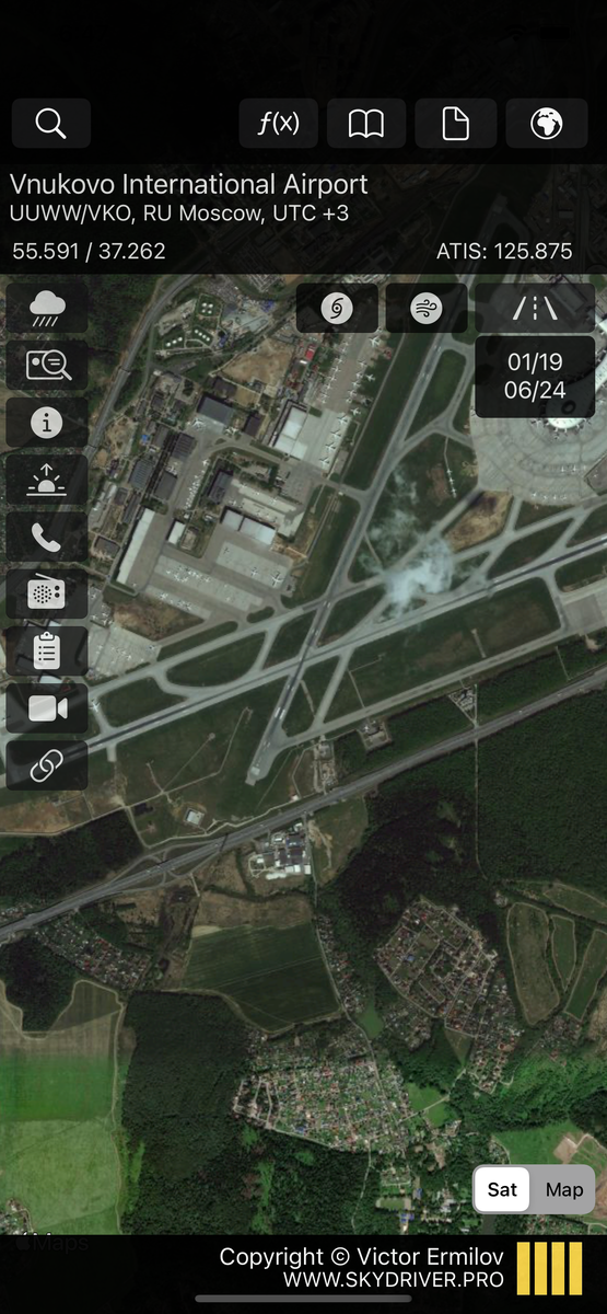 Airports Pro - приложение для пилотов и штурманов (iOS, Apple)