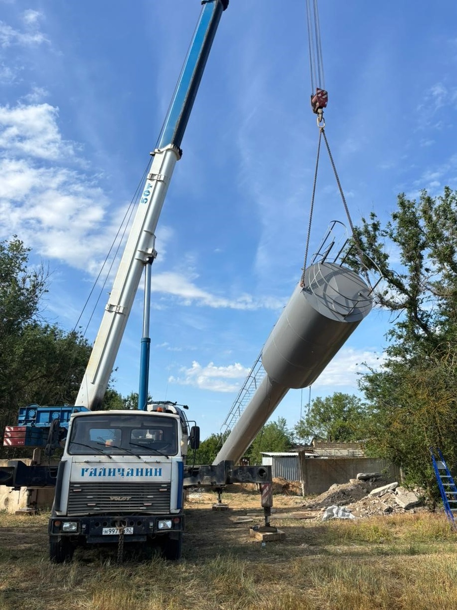 Водонапорная башня СовТехМаш в Красногвардейском