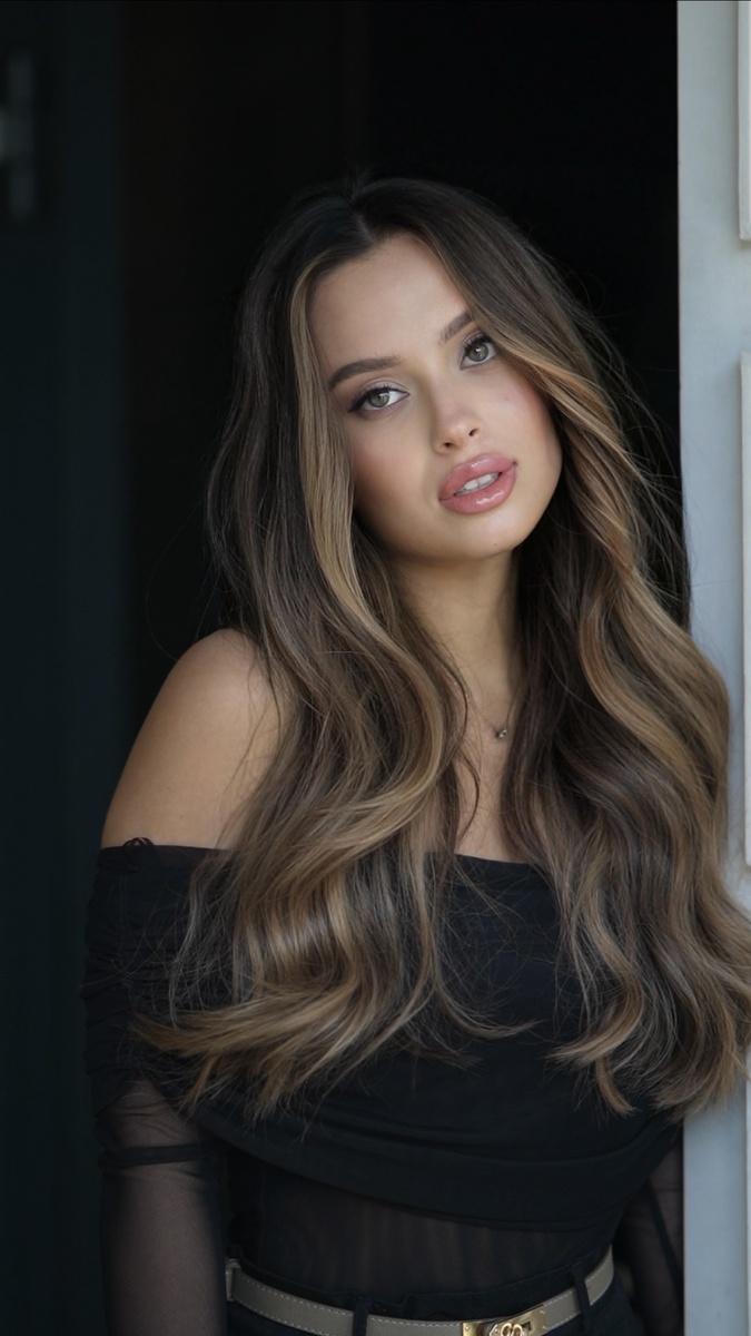 Работа в технике "Бразильский брюнет" Ольги Дементьевой