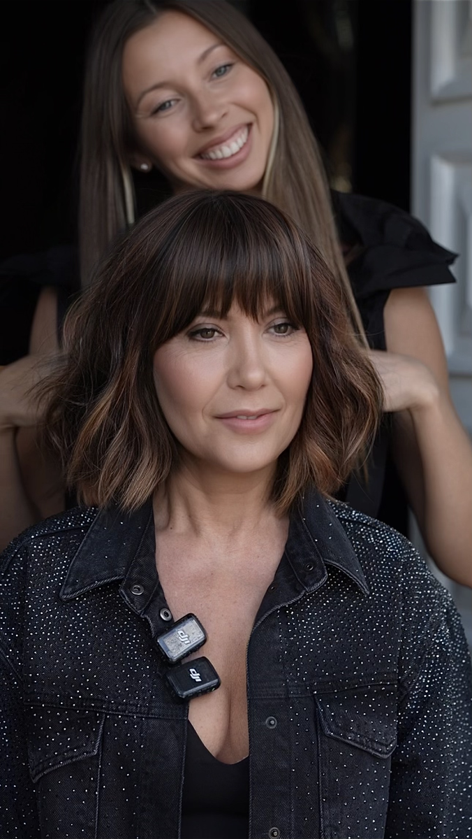 Работа в технике "Бразильский брюнет" Ольги Дементьевой