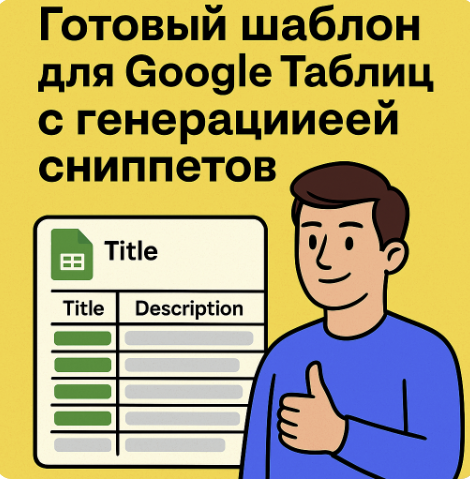 Шаблон для таблиц с генерацией сниппетов