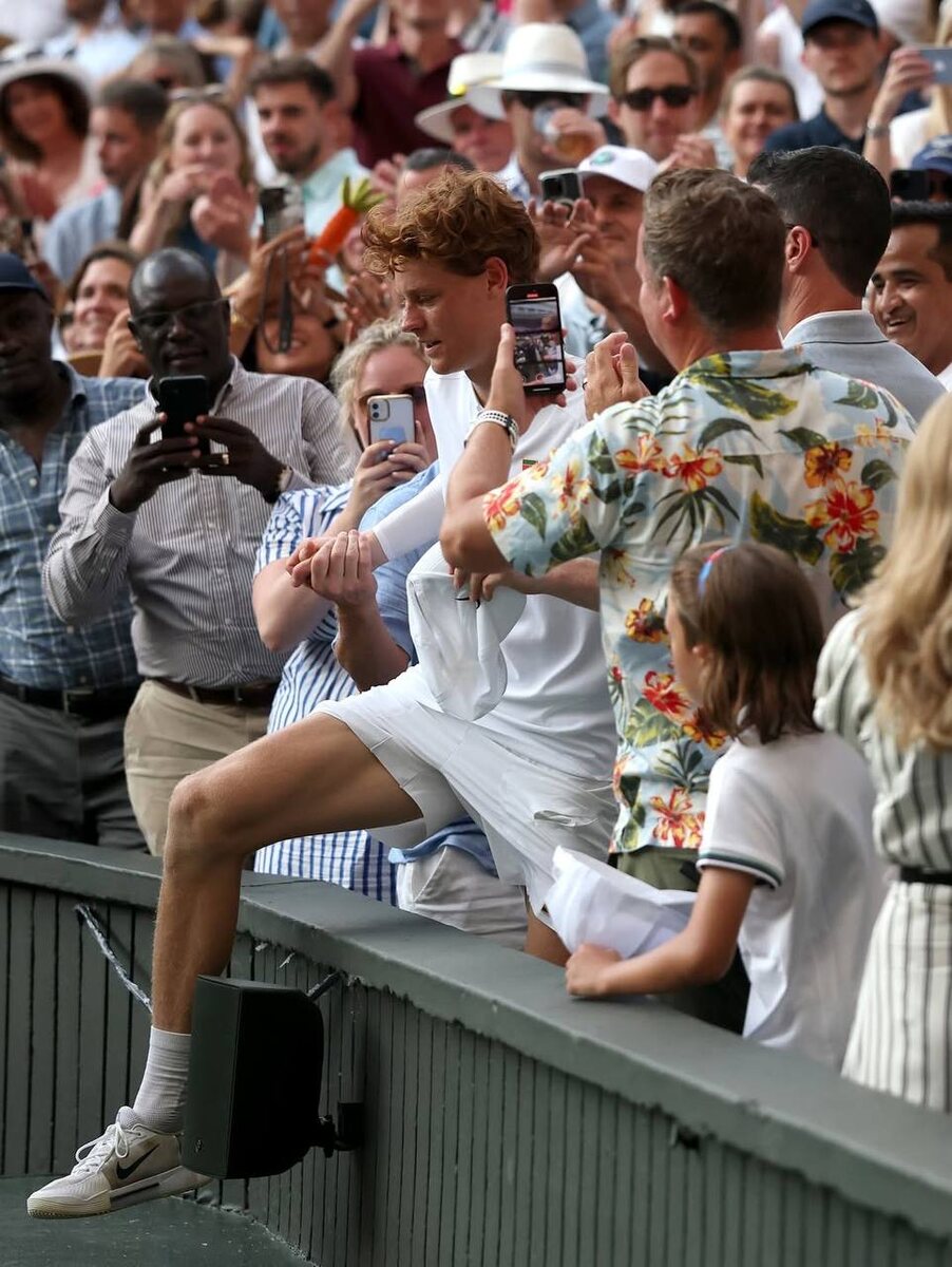   Янник Синнер стал победителем Уимблдона (фото 2)