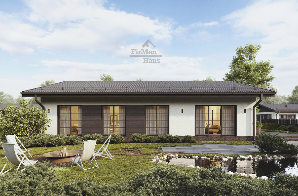 Оптима 123 - Фасад со стороны двора.