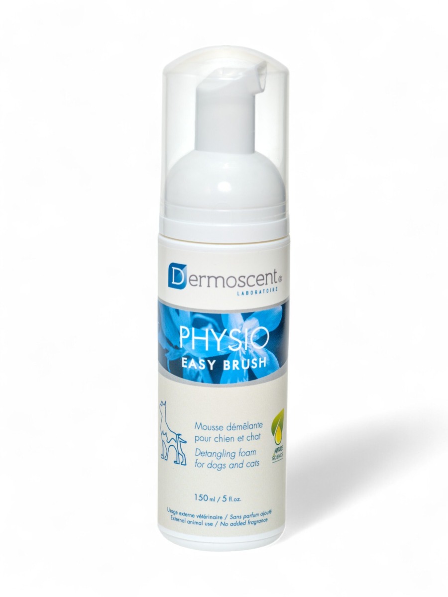 💡 PHYSIO Easy Brush от Dermoscent® — пена без смывания для шерсти