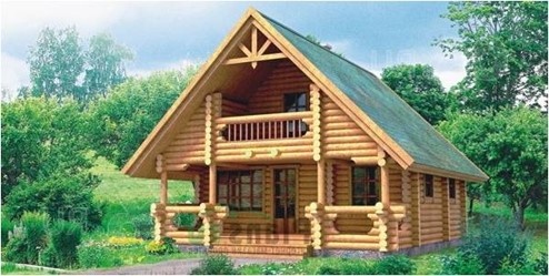 Представление о "доме мечты" у нас, как выяснилось, было очень похожим. Фотка перевернутая, ибо не рекламы ради