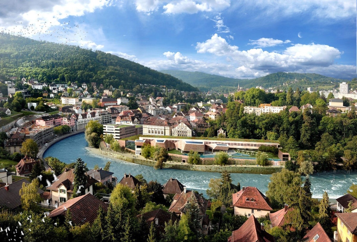 Баден-Баден — один из лучших европейских бальнеологических курортов