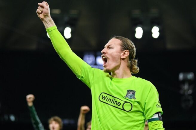    Матвей Сафонов. Фото: t.me/fckrasnodar