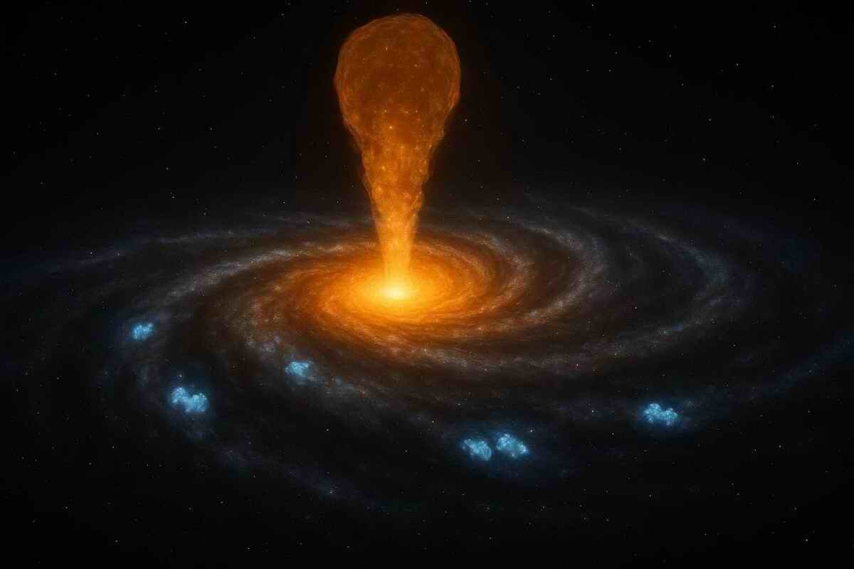 Пузыри Ферми | Холодные облака в раскалённой плазме