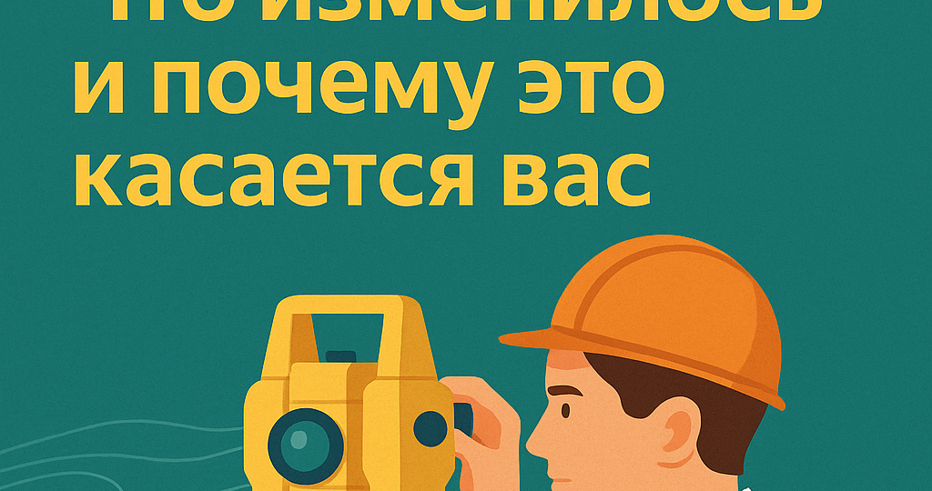 Межевание земельного участка в 2025 году: Что изменилось и почему это важно