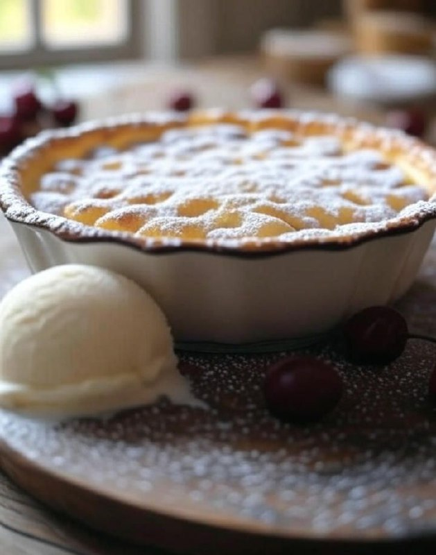 Вишнёвый клафути: французский десерт, который покорит ваше сердце