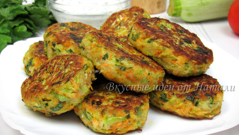 Котлеты из кабачков