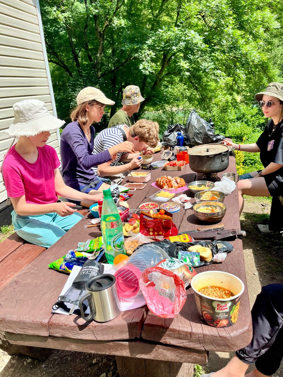 Вашему внманию наши походные явства)