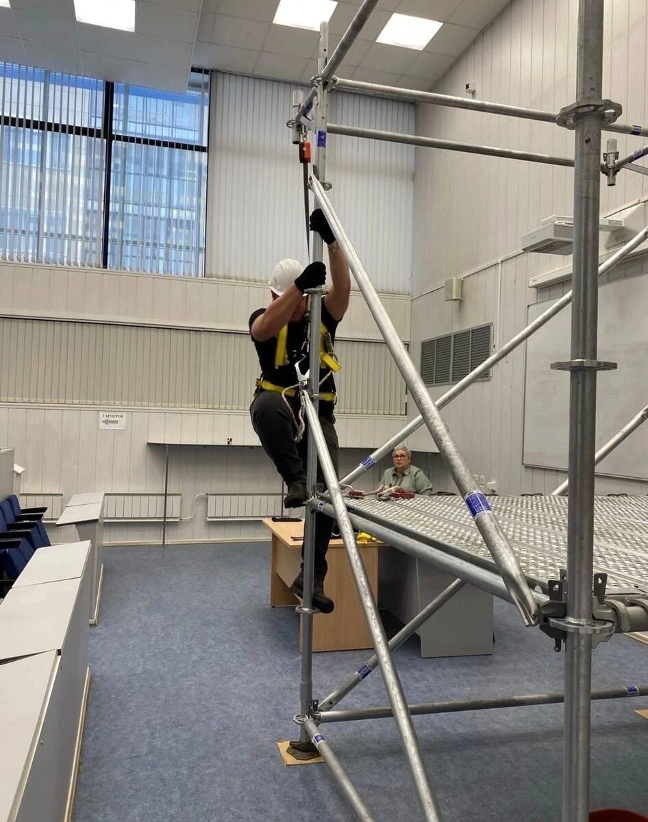 Обучение работам на высоте