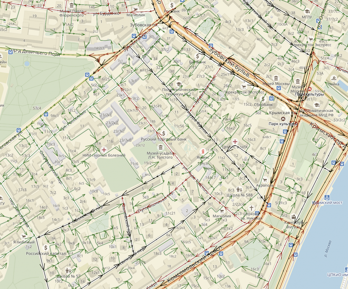 Дорожный граф