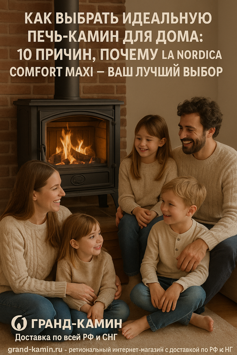    Как выбрать идеальную печь-камин для дома: 10 причин, почему La Nordica Comfort Maxi — ваш лучший выбор Kamin