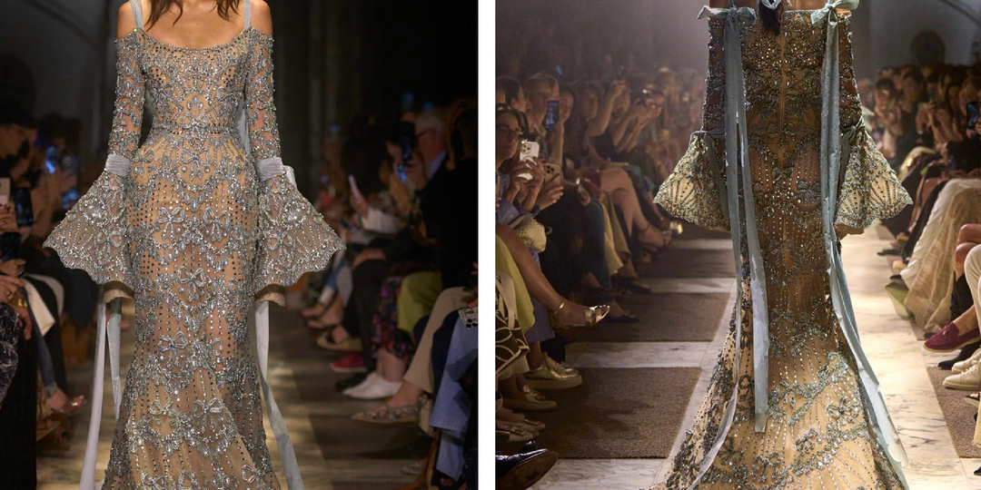 Новая коллекеция Elie Saab: драгоценная коллекция платьев