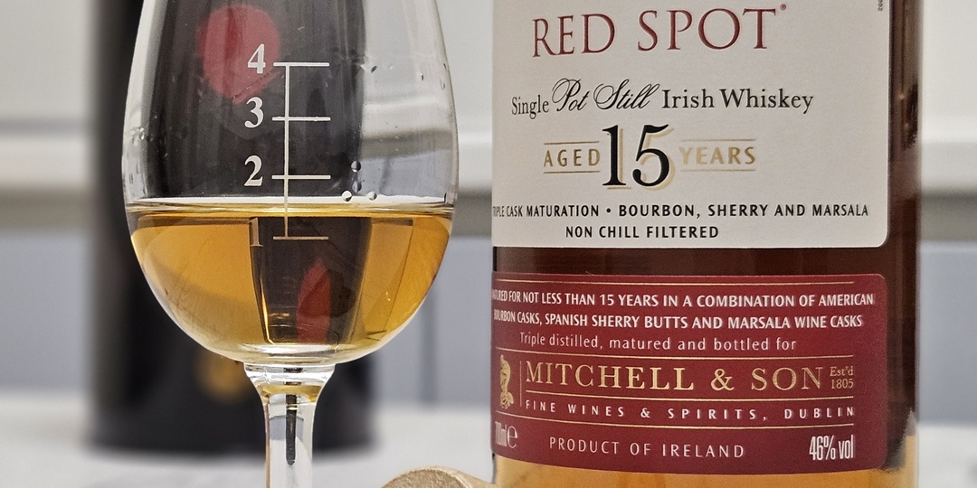 Red Spot 15 YO - ирландец, от которого я ожидал большего.
