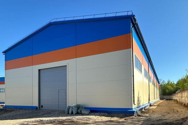 Склад из ЛСТК в г. Удомля