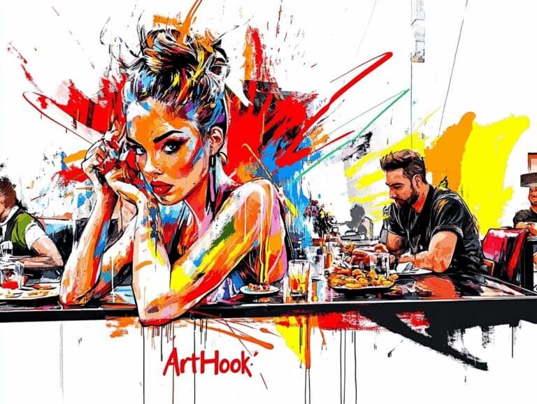    Роспись стен в ресторане: как создать уникальную атмосферу и привлечь гостей с помощью искусства Art-Hook.Ru