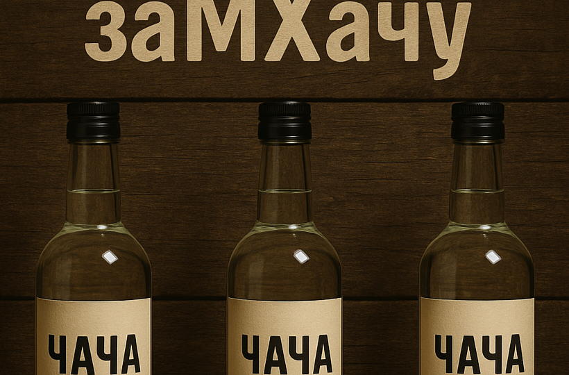 ТРИ бутылки чачи. Кто успеет, тот и пьёт!