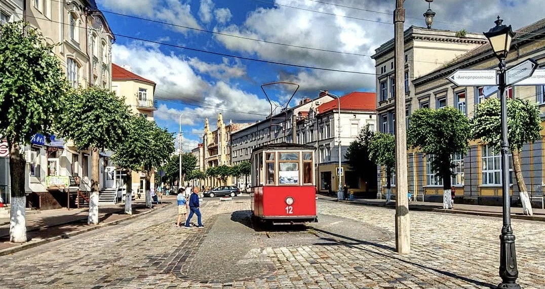 Часть исторического Тильзита находится в Литве