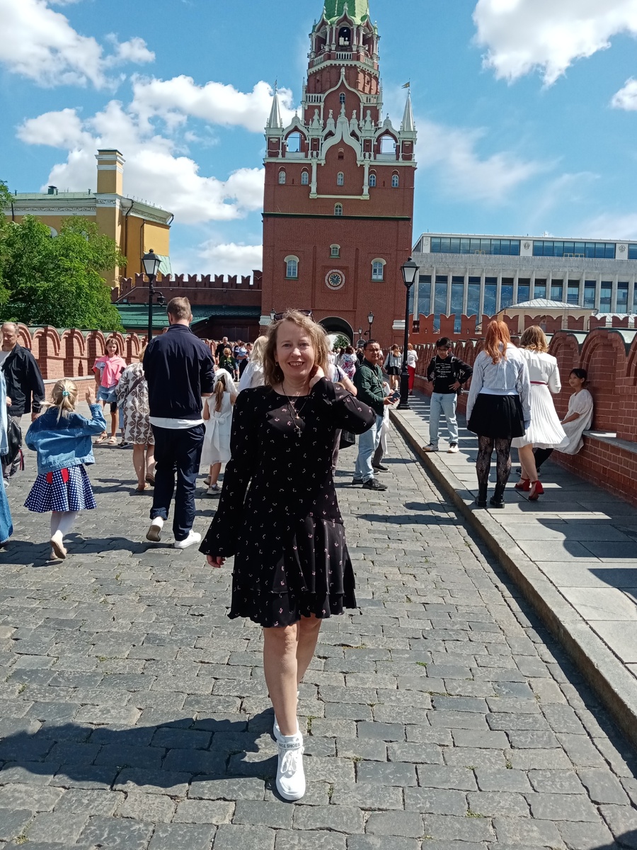 По дороге в Кремлёвский Дворец 