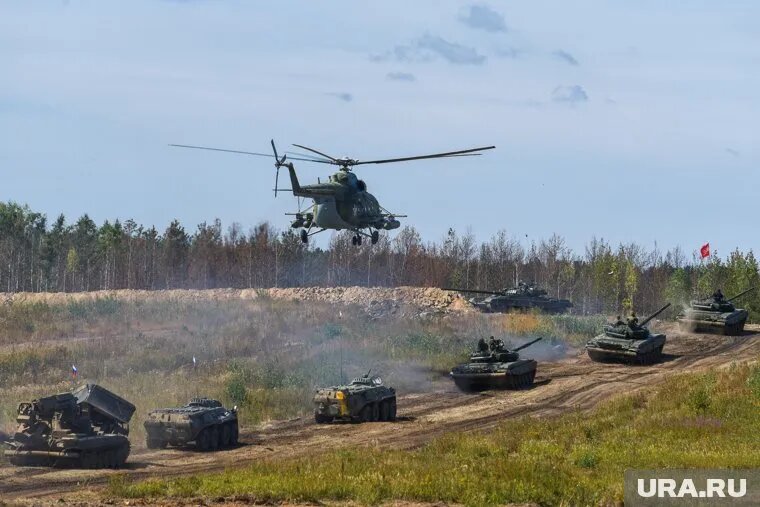 ВС РФ заняли территорию в селах Малиновка (Запорожская область) и Маяк (ДНР). Фото: Эдуард Корниенко © URA.RU