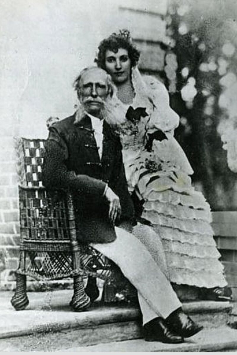 Князь мещерский с молодой женой - Екатериной Подборской