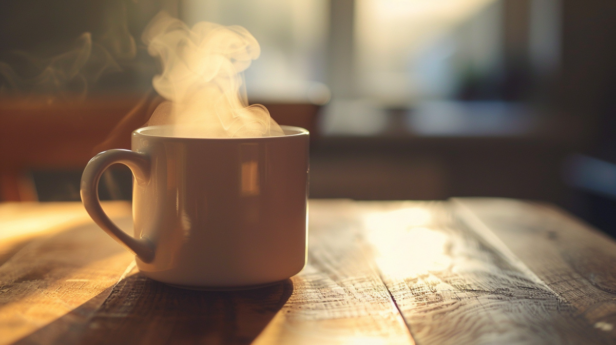 Ты просто налил кофе. А потом вдруг стало легче.