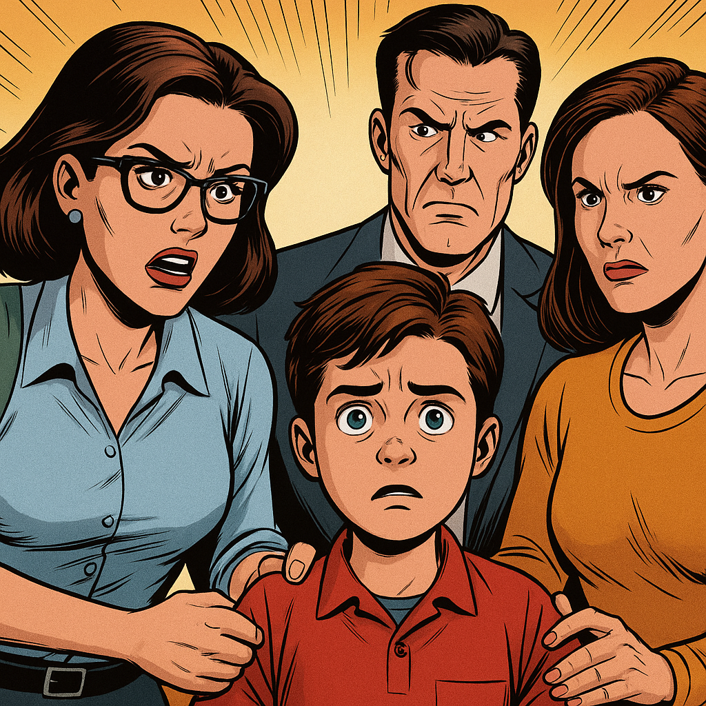 «Почему он до сих пор не говорит?» «Уберите ваши игры, пусть решает тесты!» «Мы проходили это в школе не так. Переучивайте.»