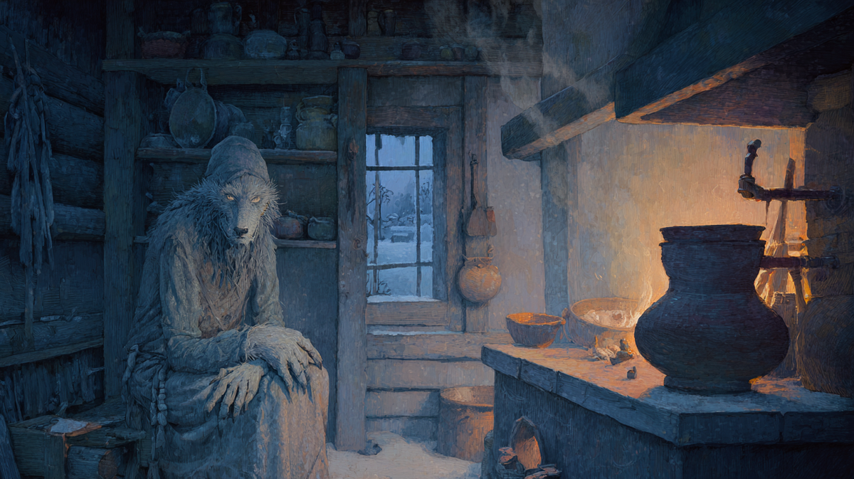 Домовой мог выглядеть как Тень хозяина дома — будто его двойник.