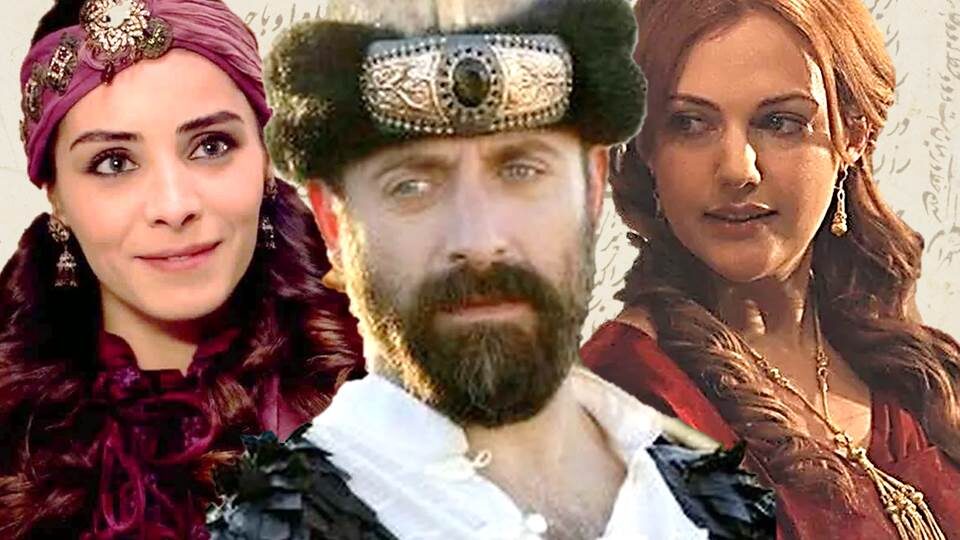 Авторский коллаж из фрагментов турецкого сериала "Великолепный век"