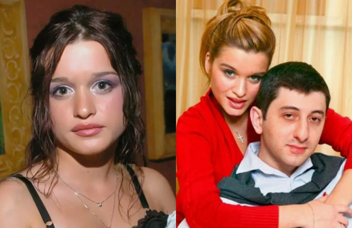 на фото Ксения Бородина в молодости и Юрий Будагов 