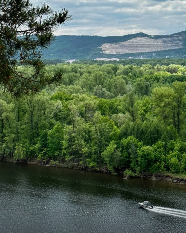 Волга, лес, горы!