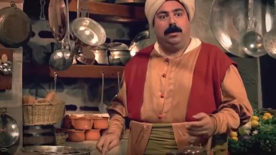 Один из фрагментов турецкого сериала "Великолепный век"