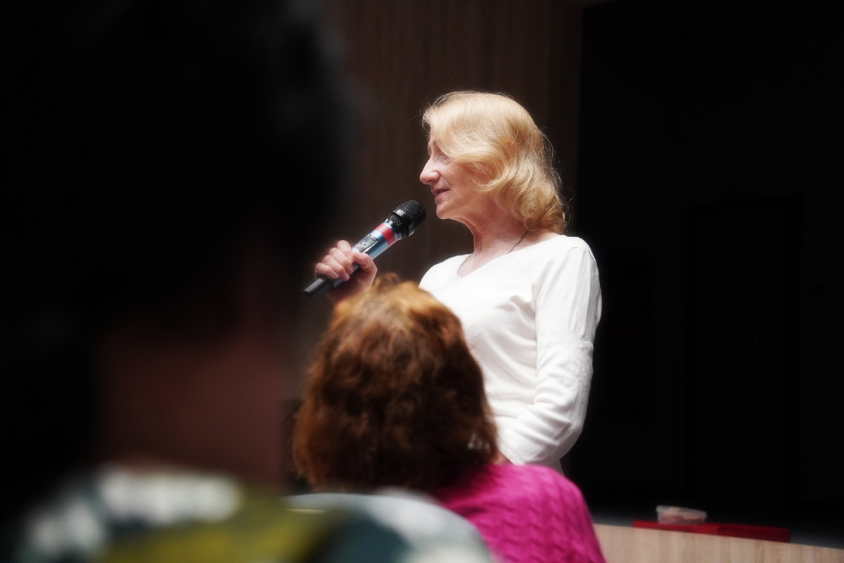 На лекции Натальи Басмановой. Фото: Alter TEG