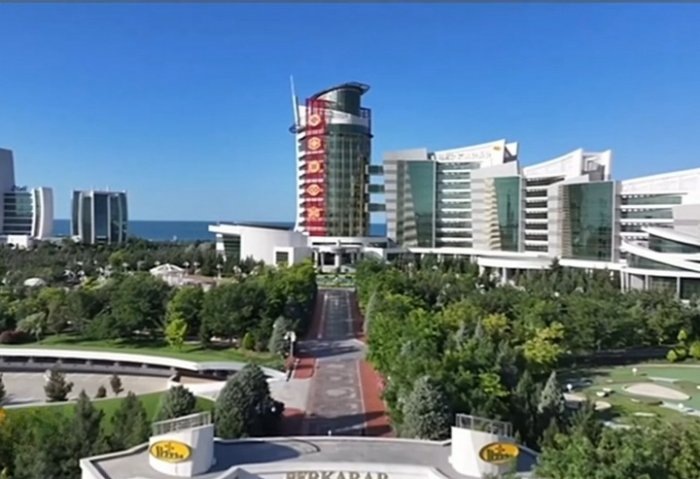 Национальная туристическая зона «Аваза», Балканский велаят, Туркменистан (Фото: Watan habarlary)